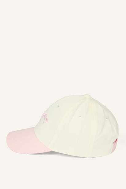 Woman Embroidered Cotton Cap Hat (٣)