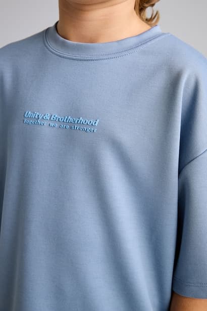 Boy Printed Relax Fit T-Shirt (٤)
