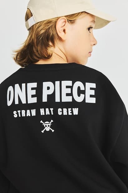 Boy Crew Neck One Piece Printed Sweatshirt (4)