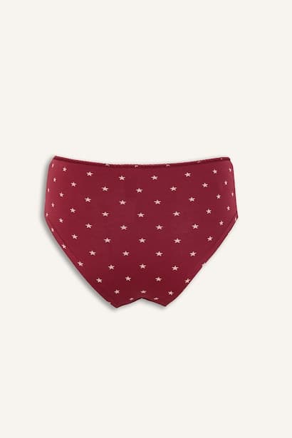 Bow Detail 3 Piece Panties Underwear (٣)