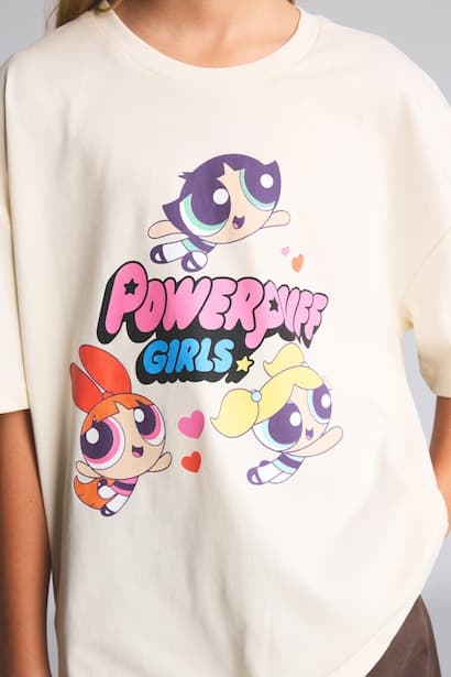 Girl PowerPuff Girls Regular Fit T-Shirt (٤)