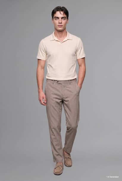 Regular Fit Resort Neck Short Sleeve Polo T-Shirt