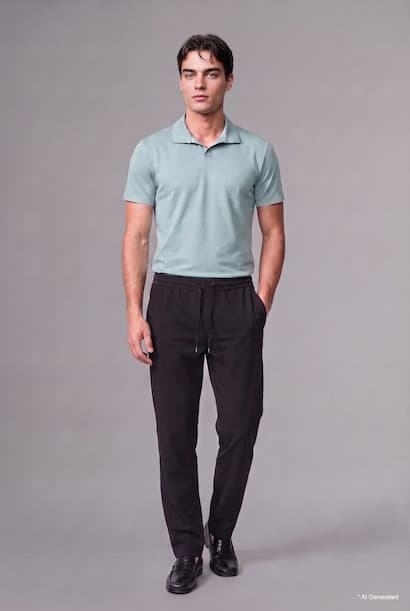 Resort Neck Regular Fit Short Sleeve Polo T-Shirt