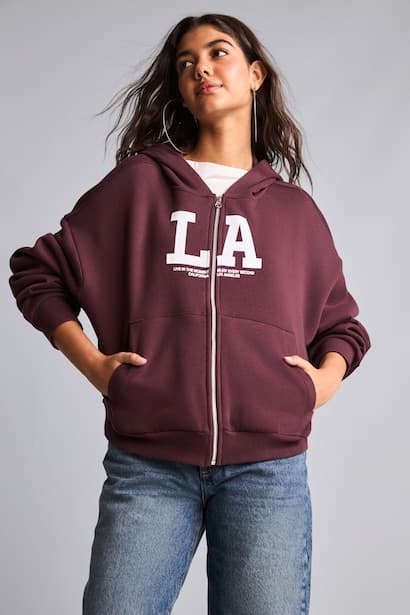 Oversize Fit Thick Sweatshirt Fabric Cardigan (4)
