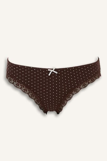 Ribbed Lace Detail 2 Piece Panties (4)