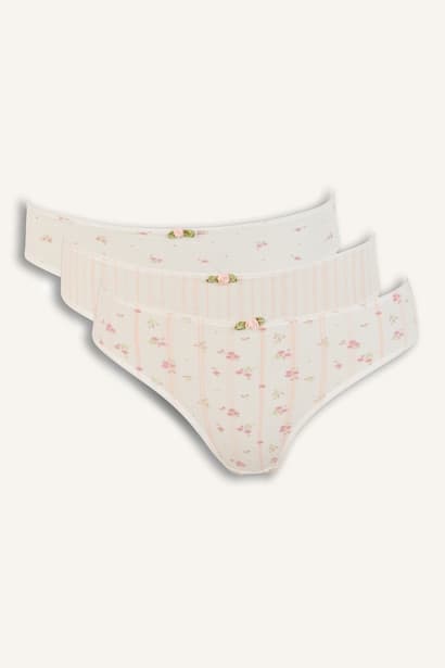 3-Pack Printed Briefs Underwear