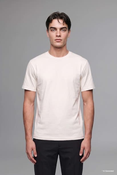 Crew Neck Regular Fit Short Sleeve T-Shirt