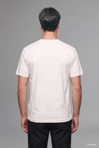 Crew Neck Regular Fit Short Sleeve T-Shirt (٤)