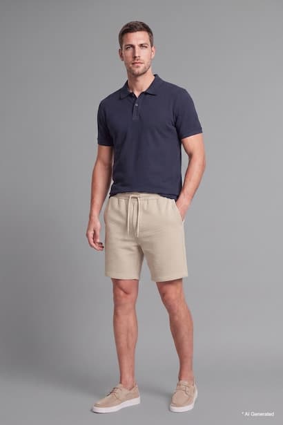 Regular Fit Regular Hem Shorts