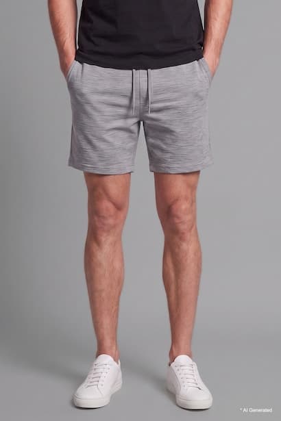Regular Fit Regular Hem Shorts (٤)
