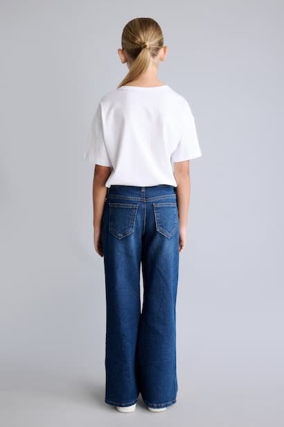 Girl Flare Fit Jeans (٤)