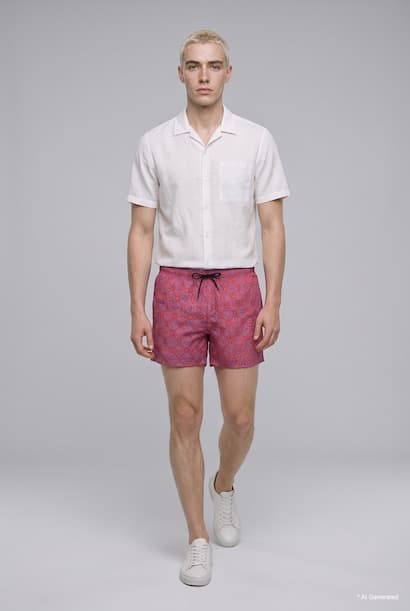 Regular Fit Swim Shorts Swimming Short