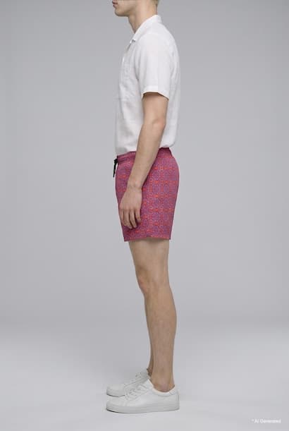 Regular Fit Swim Shorts Swimming Short (٤)