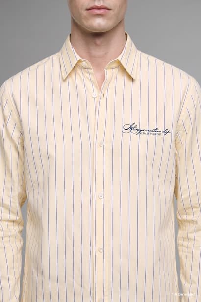 Boxy Fit Cotton Long Sleeve Shirt (4)
