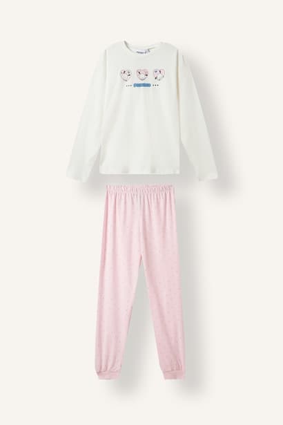 Girl 100% Cotton 2 Piece Pyjama Set