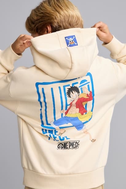 Boy One Piece Licensed Back Print Fleece Lining Sweatshirt