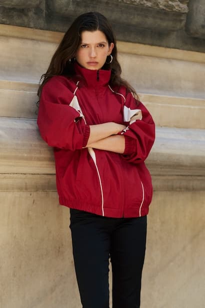 100% Cotton Oversize Poplin Jacket