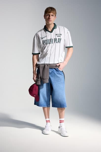 Super Baggy Fit Denim Bermuda Shorts