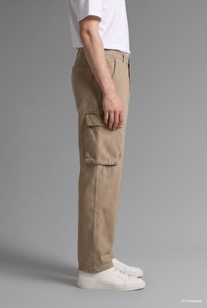 Super Baggy Fit High Waist Wide Leg Jeans (3)
