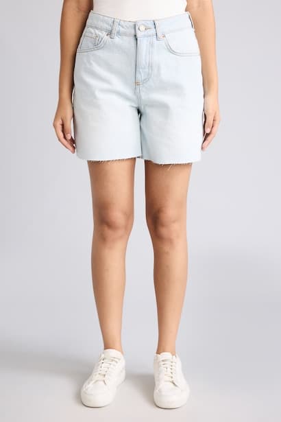 Denim Bermuda Shorts (4)