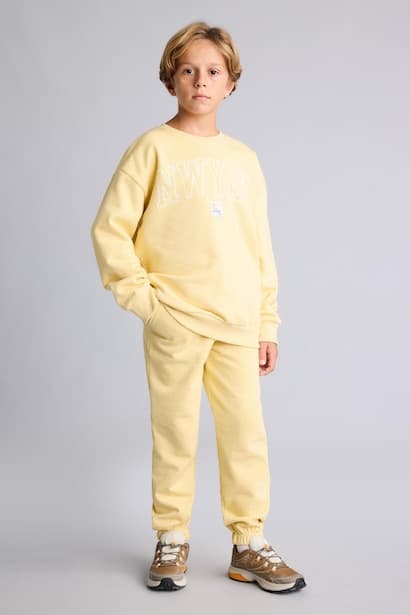 Boy Thick Fabric Sweatpants