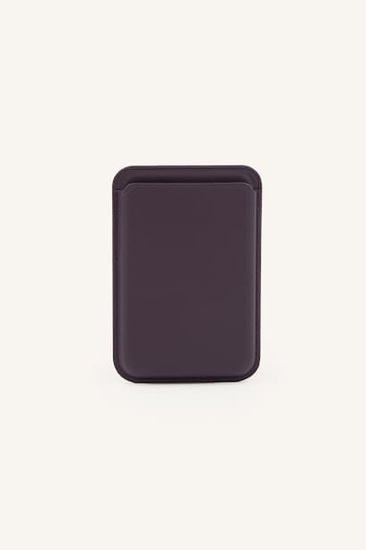 Man Faux Leather Business Card Wallet