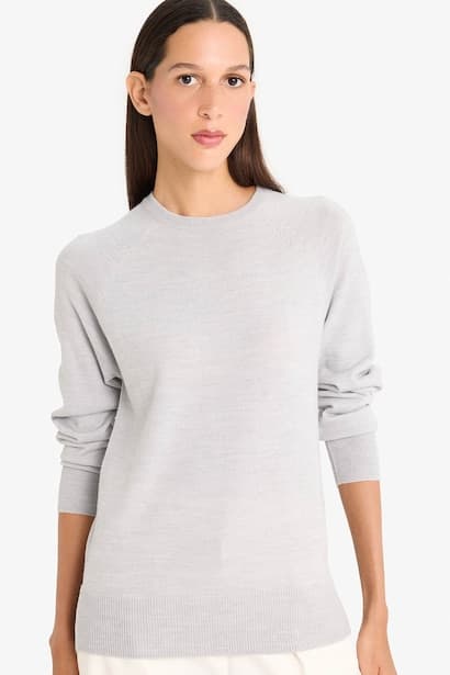 Relax Fit Crew Neck Pullover