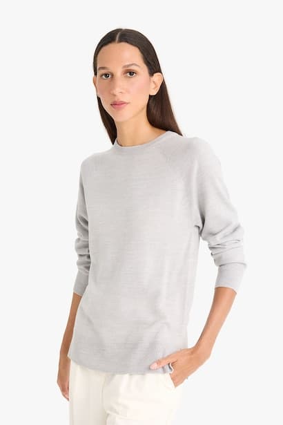 Relax Fit Crew Neck Pullover (4)