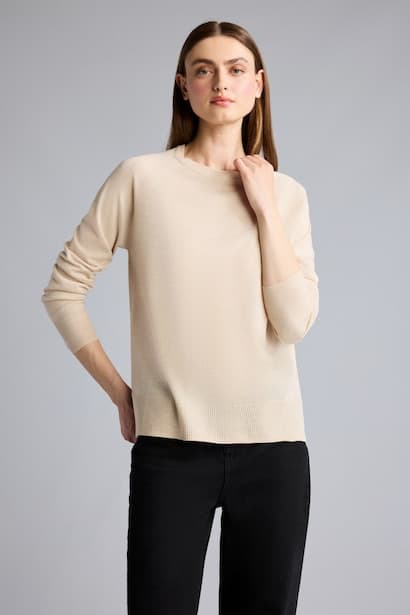 Relaxed Fit Crew Neck Sweater (3)