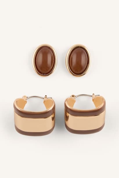 Woman 2 Piece Earring Set Jewellery