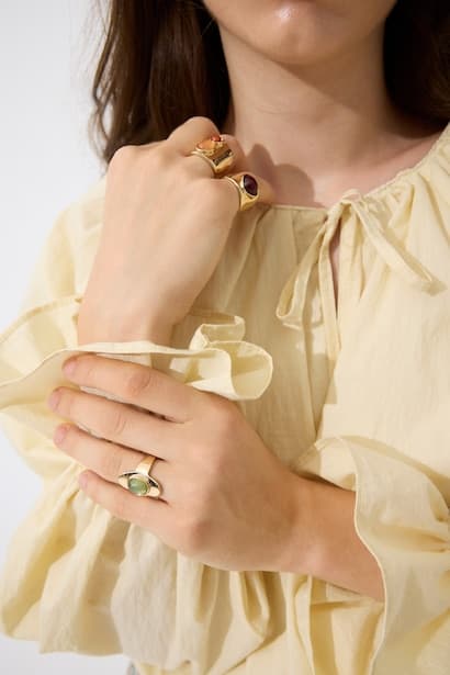 Woman 3 Piece Rings Jewellery