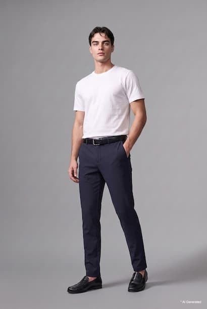 Regular Fit Basic Crew Neck T-Shirt