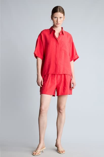 Elastic Waist Modal Shorts