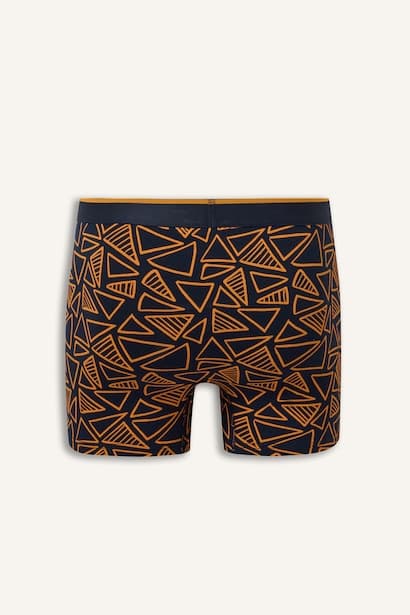 Regular Fit Geometric Print 2 Piece Boxers (3)