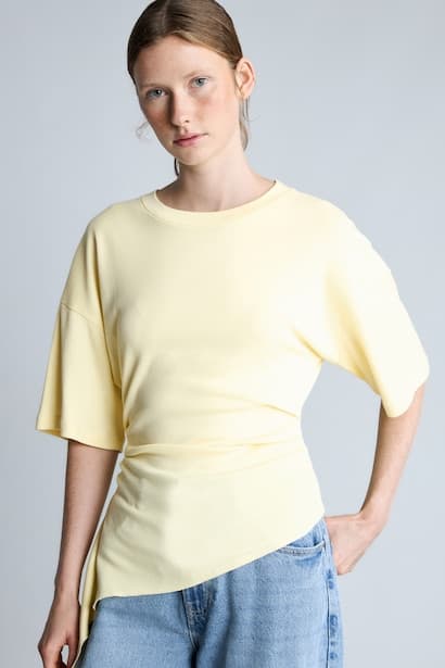 Slim Fit Basic 100% Cotton Crew Neck Short Sleeve T-Shirt