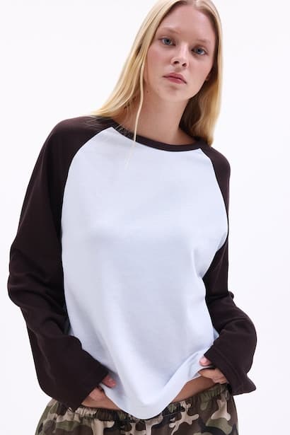 Loose Fit Long Sleeve T-Shirt