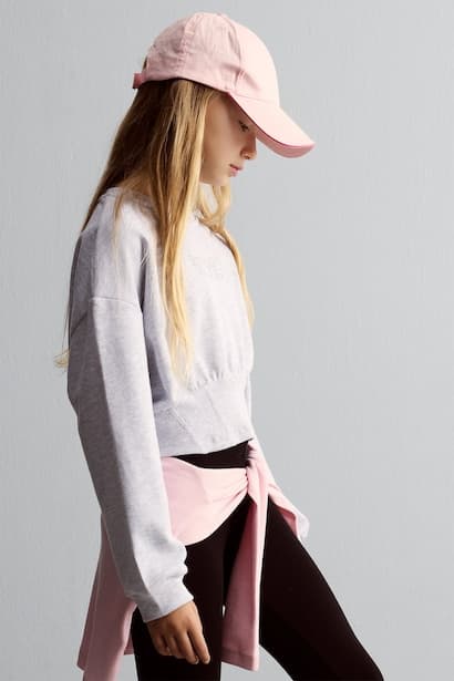 Girl Fitted Embellished Sweatshirt (٤)
