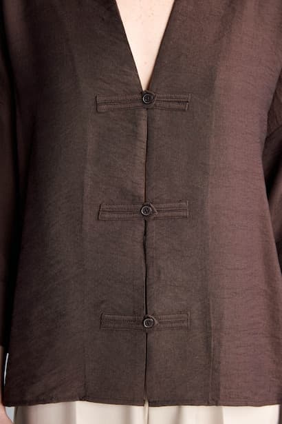 Oversize Basic Blouse (٤)