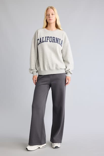 Straight Fit Trousers