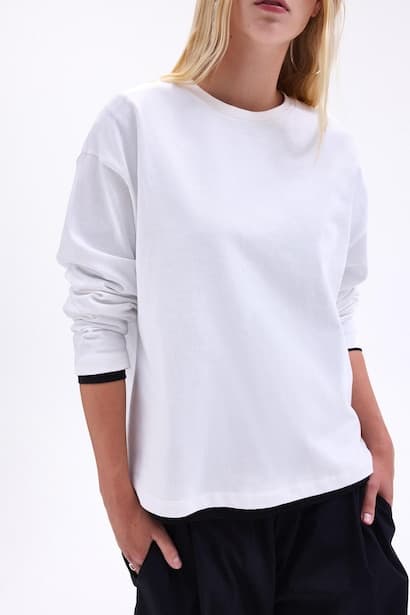 100% Cotton Loose Fit Crew Neck Basic T-Shirt (3)