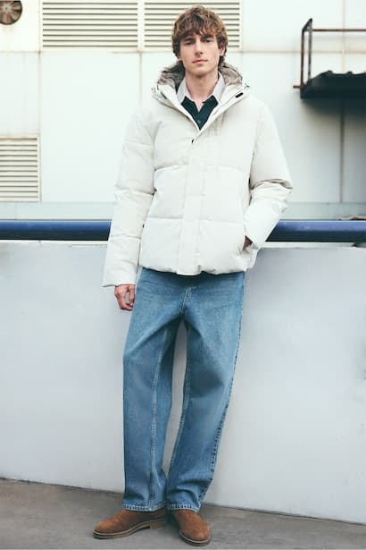 Baggy Fit Wide Leg Denim Trousers