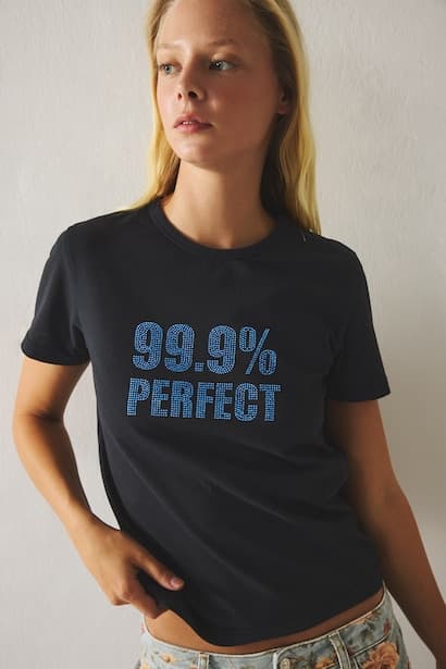 Slim Fit Ribana Short Sleeve T-Shirt