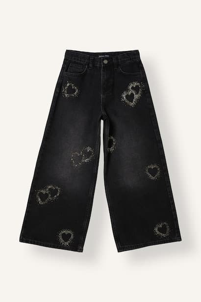 Girl Wide Leg Jeans