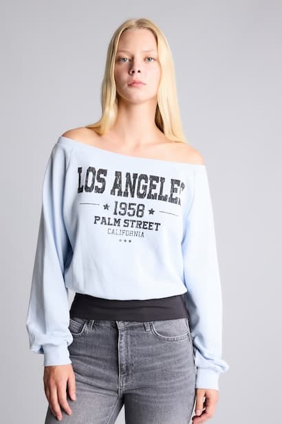 Oversize Printed Sweatshirt (3)
