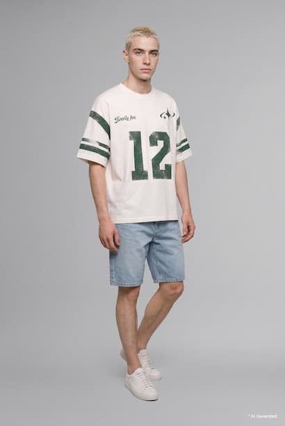 Boxy Fit Short Sleeve T-Shirt