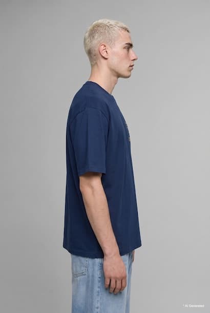 Boxy Fit Short Sleeve T-Shirt (4)