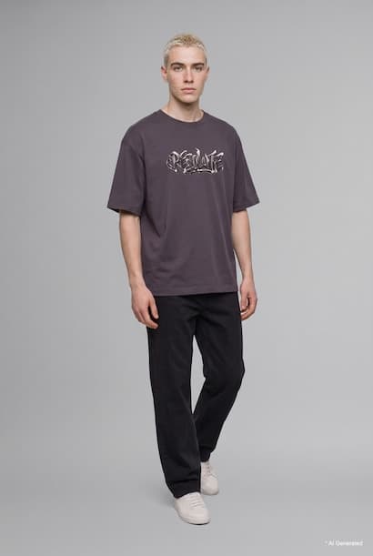 Boxy Fit Short Sleeve T-Shirt