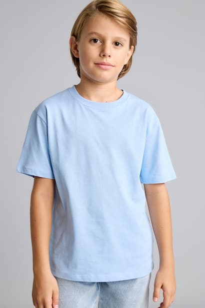 100% Cotton Regular Fit Crew Neck Basic T-Shirt