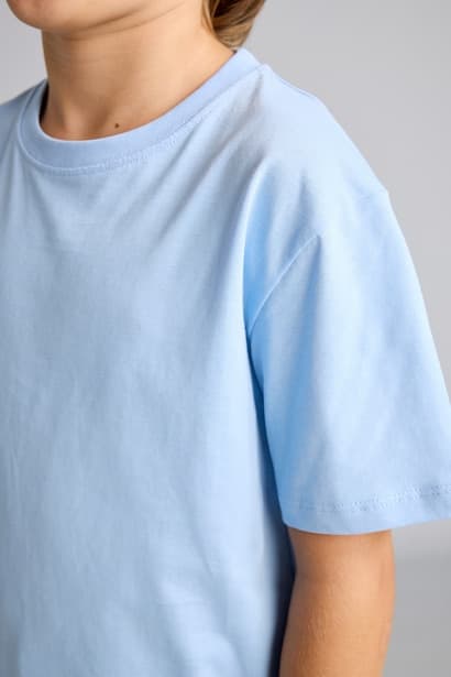 100% Cotton Regular Fit Crew Neck Basic T-Shirt (4)