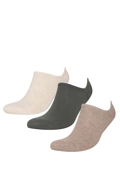 3 piece Cotton Step Socks Bobby Socks